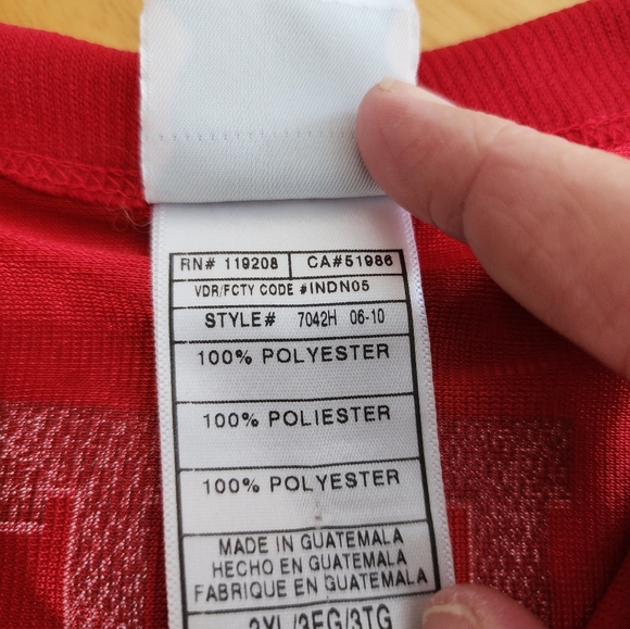 NFL Team Apparel Crabtree #15 Jersey size 3XL - Picture 4 of 4